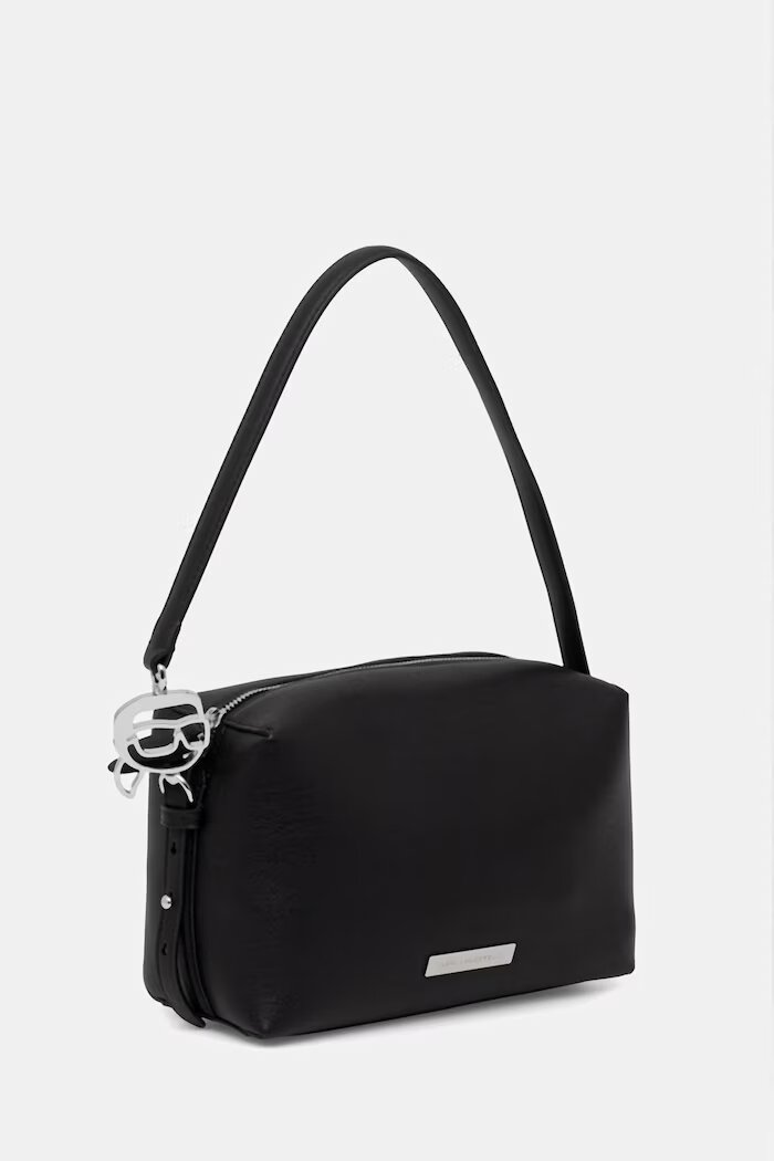 Karl Lagerfeld чанта дамска от имитация на кожа IKON черна B2W30062