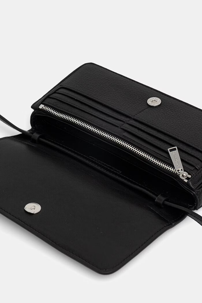 Karl Lagerfeld чанта дамска от кожа K/AUTOGRAPH черна B2W30272
