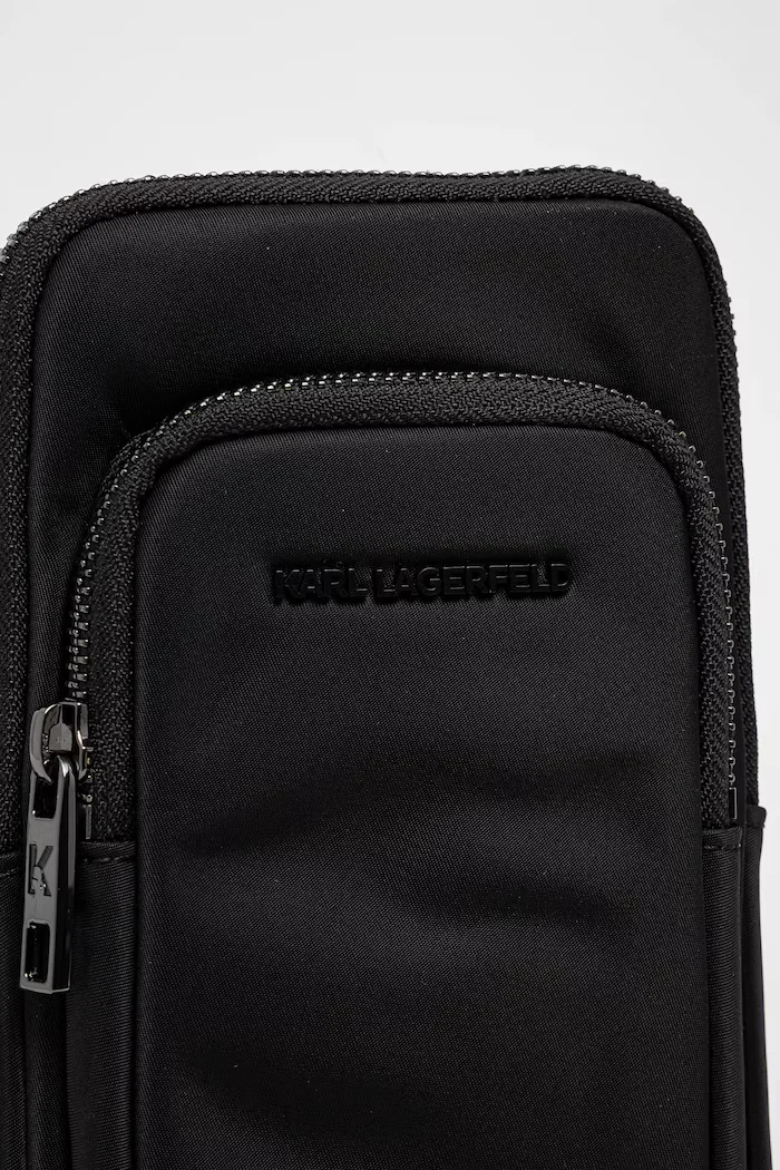 Karl Lagerfeld Чанта през рамо K/ESSENTIAL мъжка в черно A2M32010