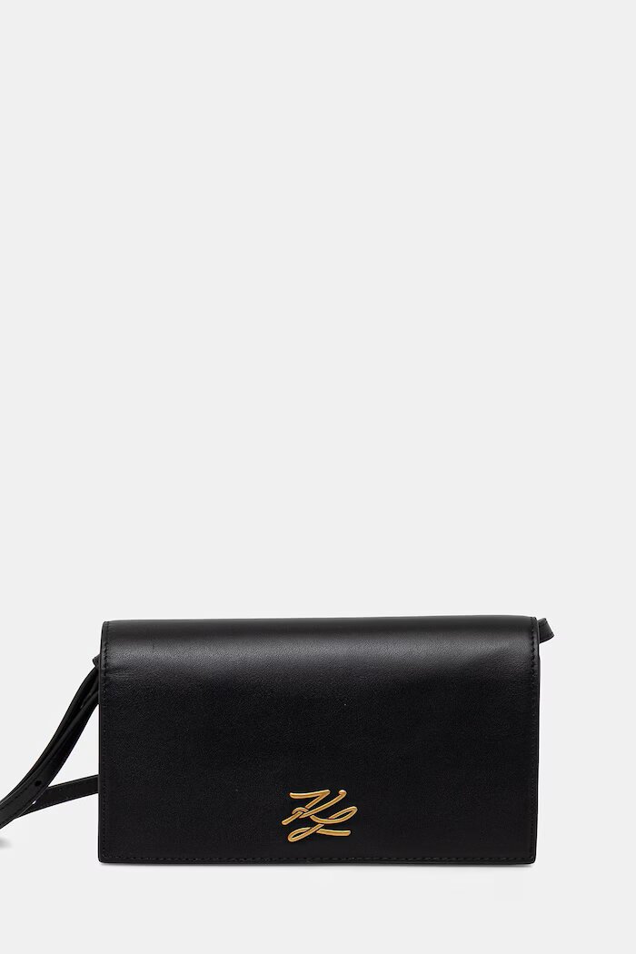 Karl Lagerfeld Чанта през рамо женска K/AUTOGRAPH черна B2W30268