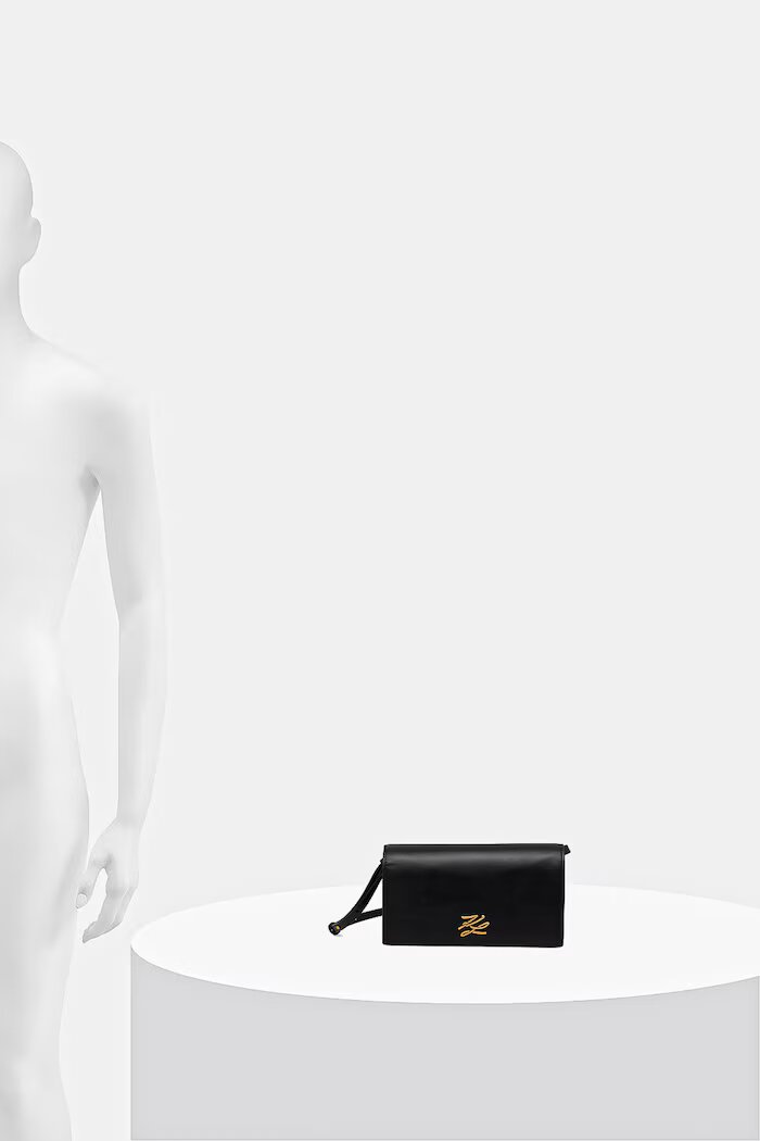 Karl Lagerfeld Чанта през рамо женска K/AUTOGRAPH черна B2W30268