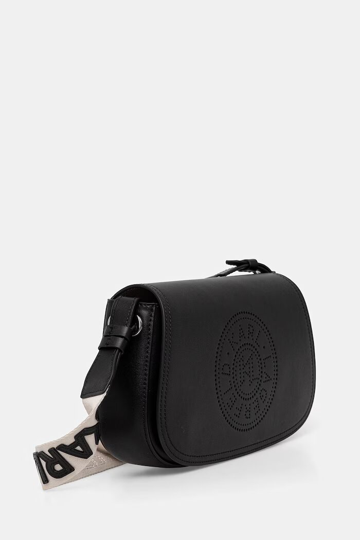 Karl Lagerfeld чанта за деца от кожа K/CIRCLE черна B2W30015