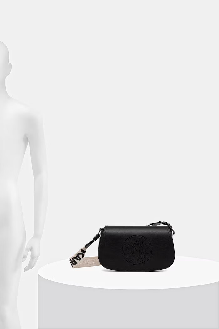 Karl Lagerfeld чанта за деца от кожа K/CIRCLE черна B2W30015