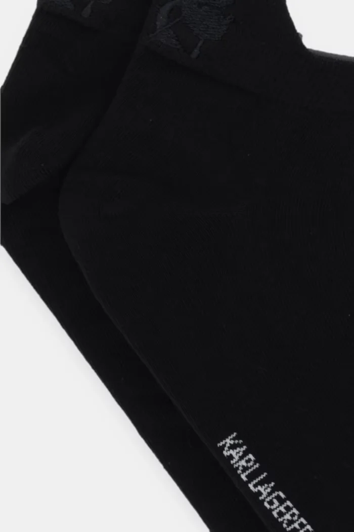 Karl Lagerfeld Чорапи (3 чифта) в черно A4M47041