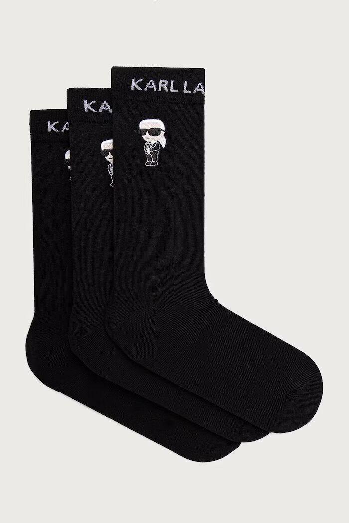 Karl Lagerfeld чорапи дамски 3 броя бели A4M47045