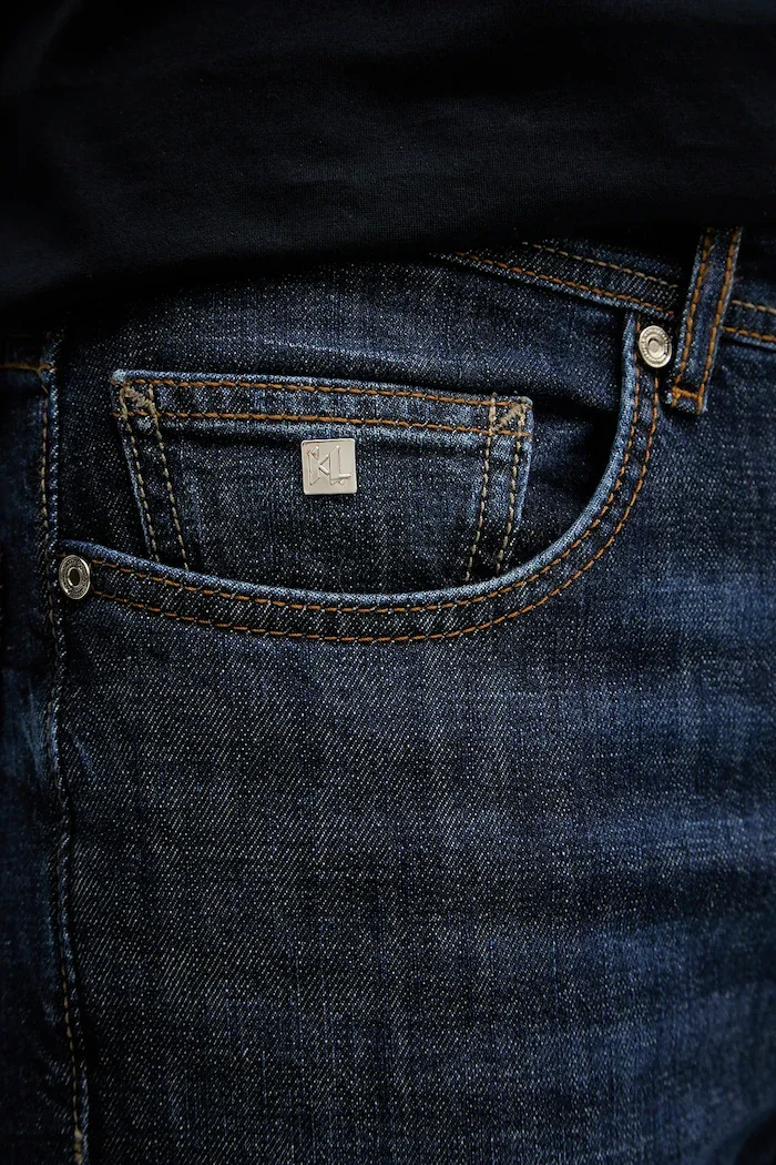 Karl Lagerfeld дънки bootcut мъжки KL-JACK тъмносини 500879.265501