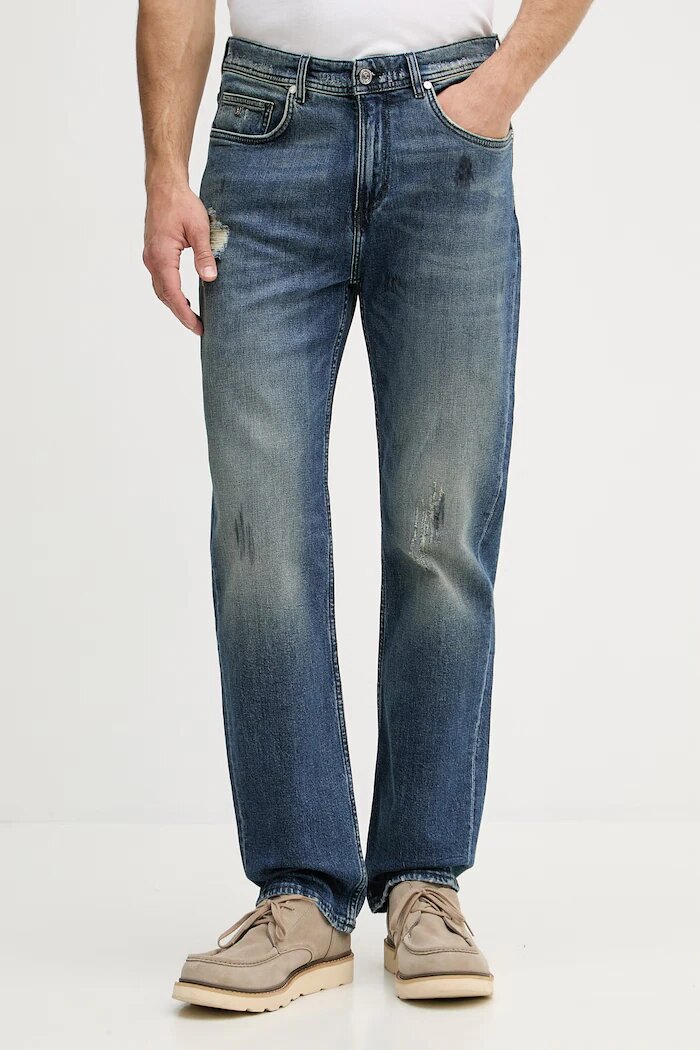 Karl Lagerfeld Дънки relaxed fit мъжки KL-JARED сини 562850.265509