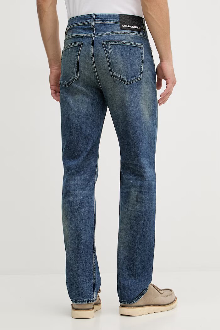 Karl Lagerfeld Дънки relaxed fit мъжки KL-JARED сини 562850.265509
