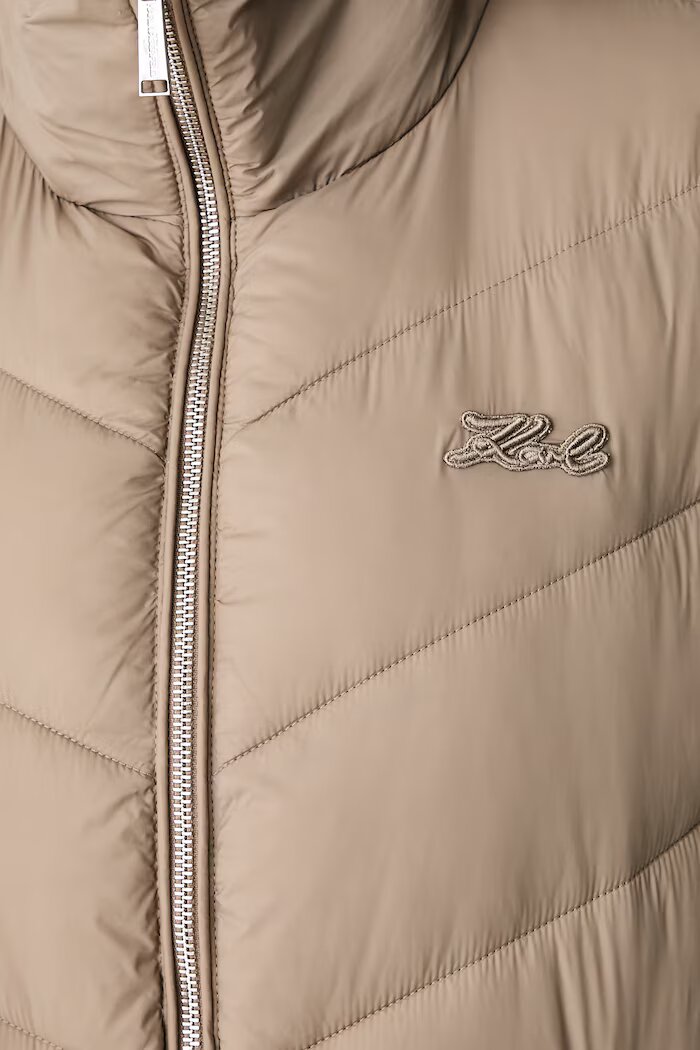 Karl Lagerfeld елек дамски бежов B3W15033