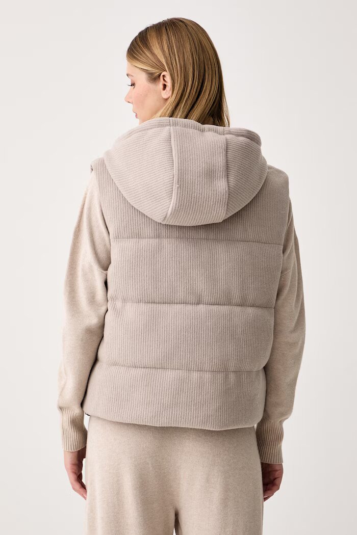 Karl Lagerfeld елек дамски бежов B4W15008