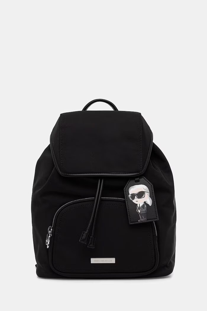 Karl Lagerfeld градска раница дамска IKON черна B3W30127