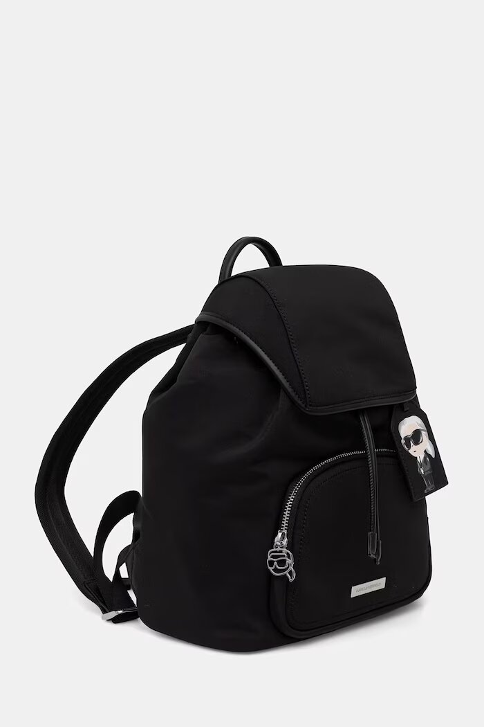 Karl Lagerfeld градска раница дамска IKON черна B3W30127