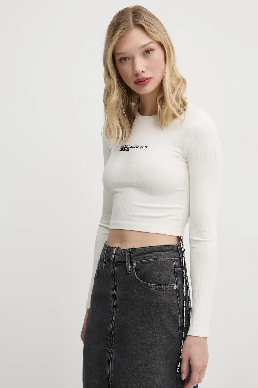 KARL LAGERFELD JEANS Блуза с дълги ръкави