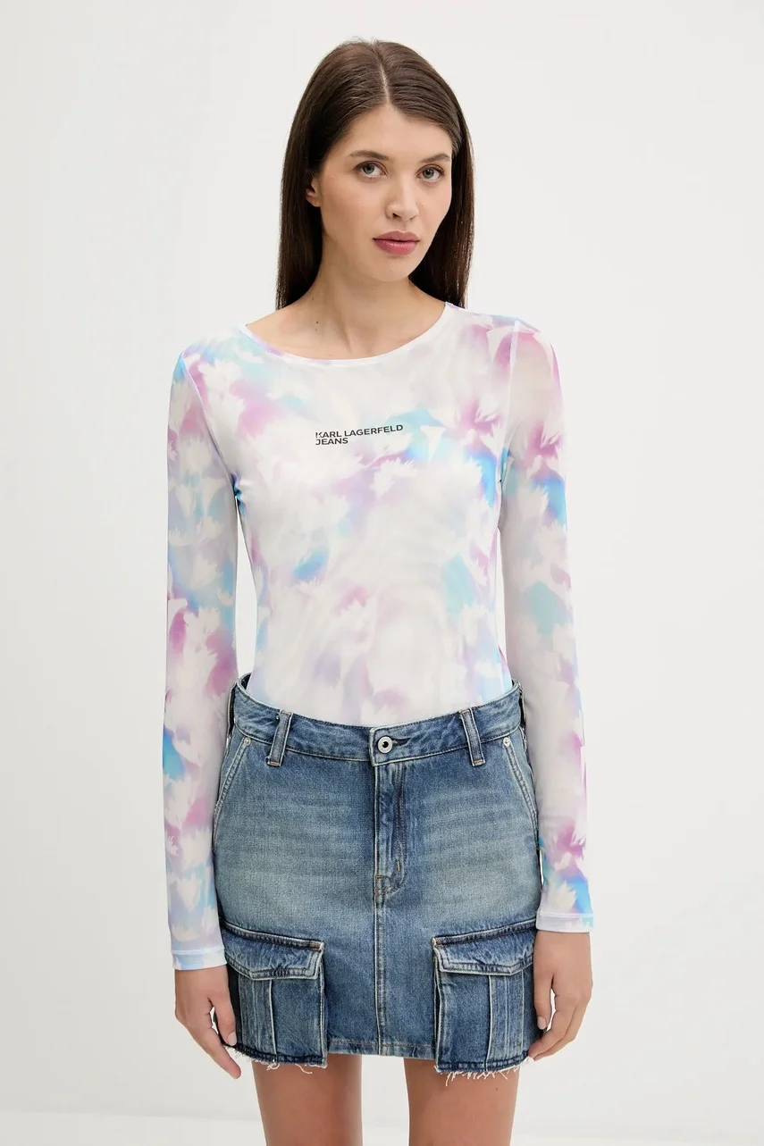 KARL LAGERFELD JEANS Блуза с дълги ръкави