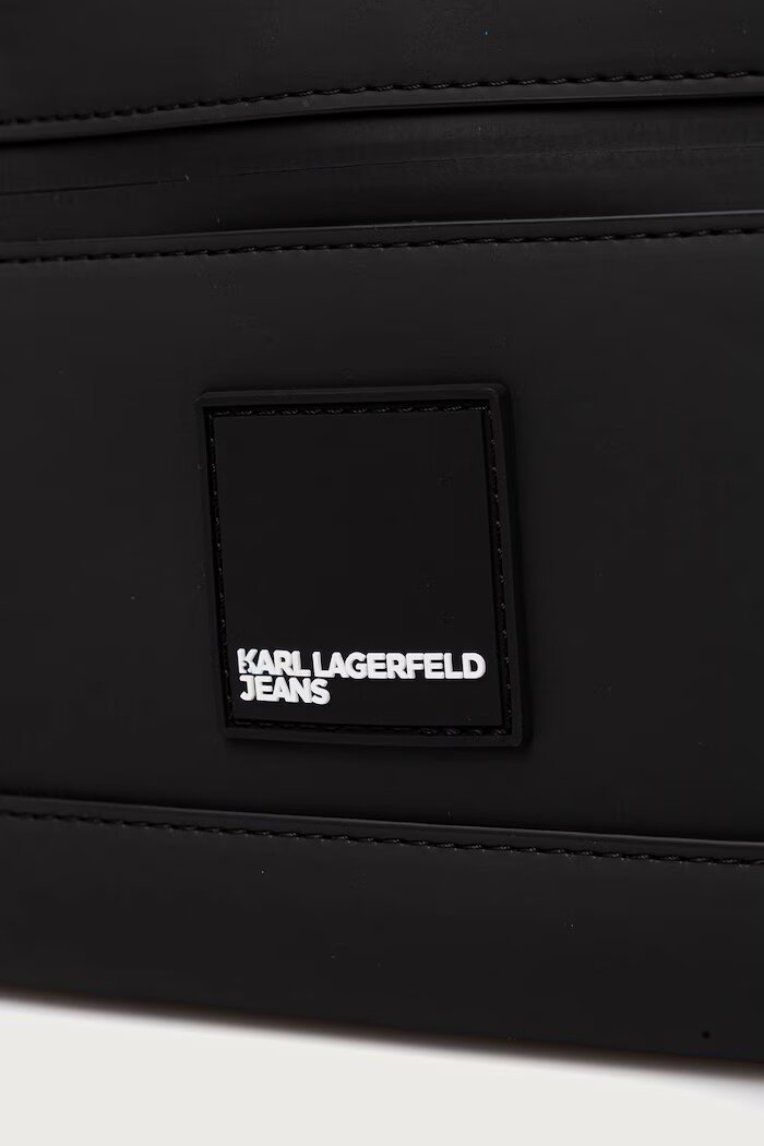 KARL LAGERFELD JEANS чанта през рамо мъжка черна B4M30201
