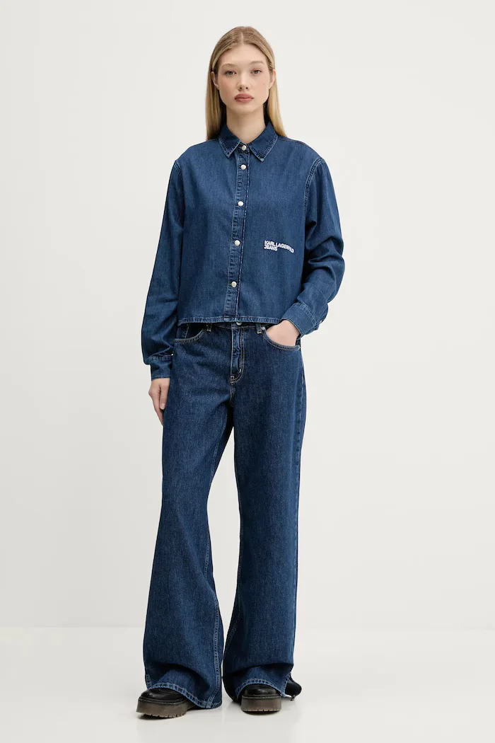 KARL LAGERFELD JEANS Дънки с висока талия A3W10129