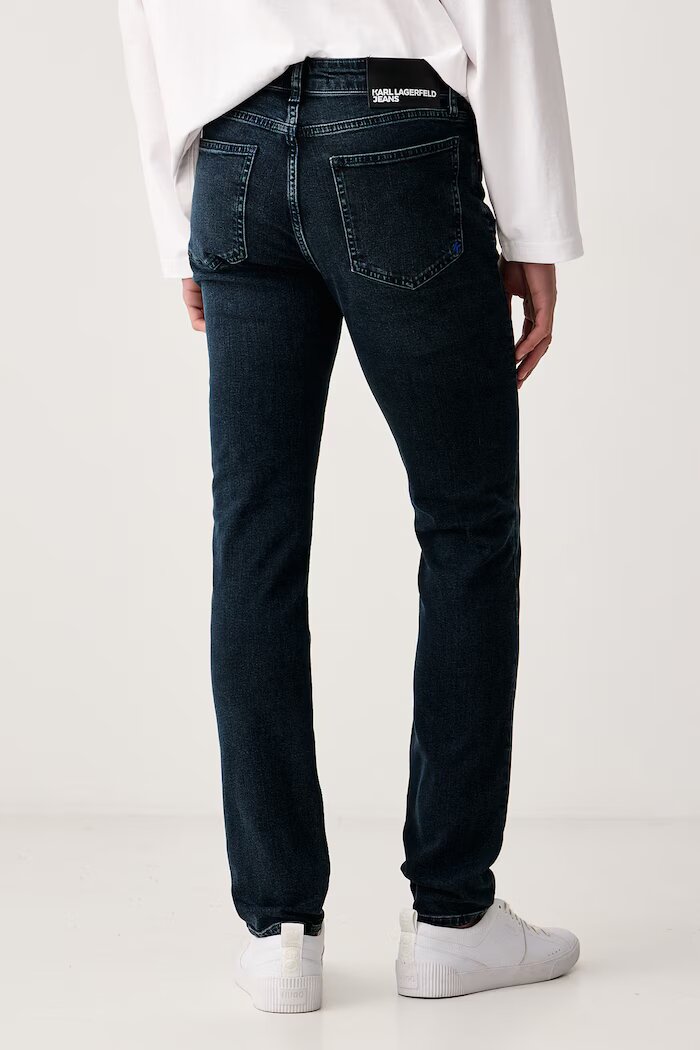 KARL LAGERFELD JEANS дънки skinny мъжки тъмносини B4M10030