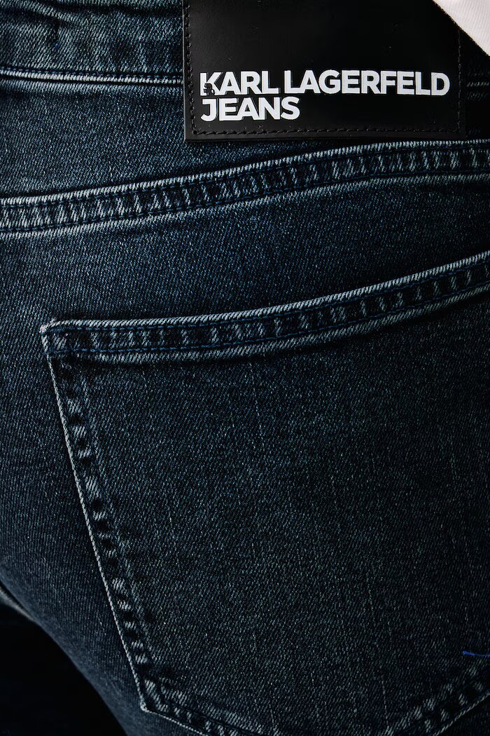 KARL LAGERFELD JEANS дънки skinny мъжки тъмносини B4M10030