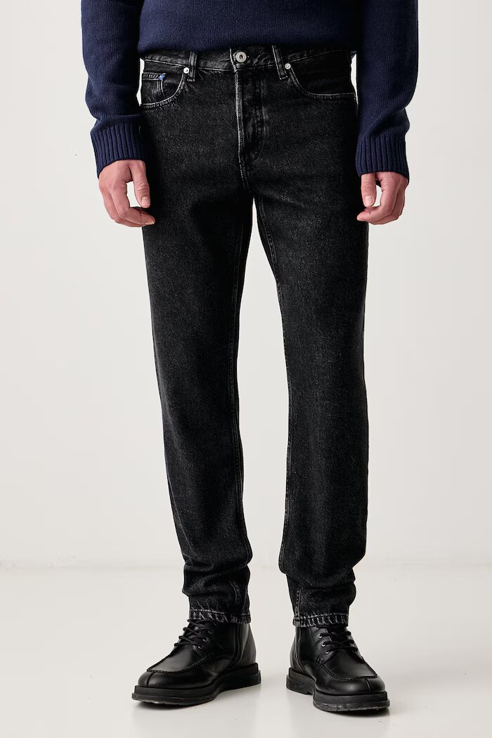 KARL LAGERFELD JEANS дънки tapered мъжки черни B4M10004