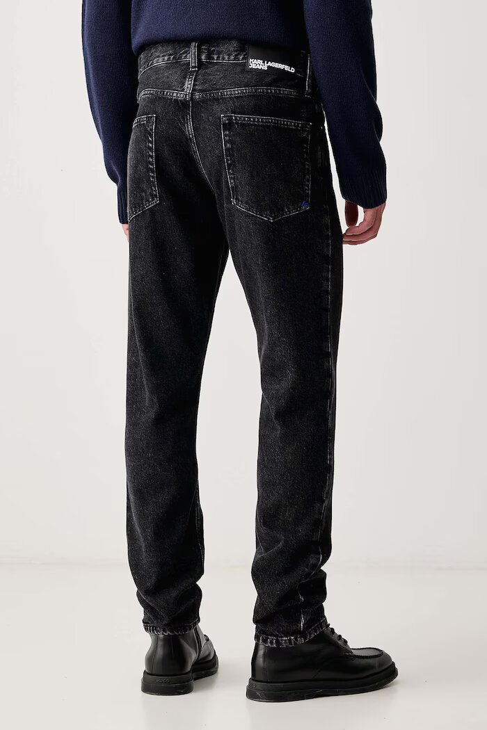 KARL LAGERFELD JEANS дънки tapered мъжки черни B4M10004