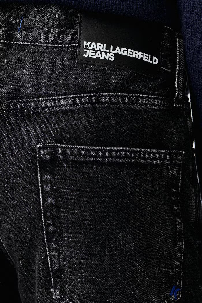 KARL LAGERFELD JEANS дънки tapered мъжки черни B4M10004