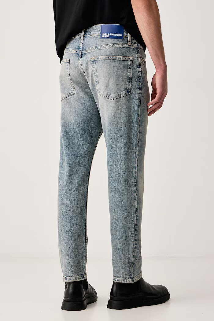KARL LAGERFELD JEANS дънки tapered мъжки сини B4M10029