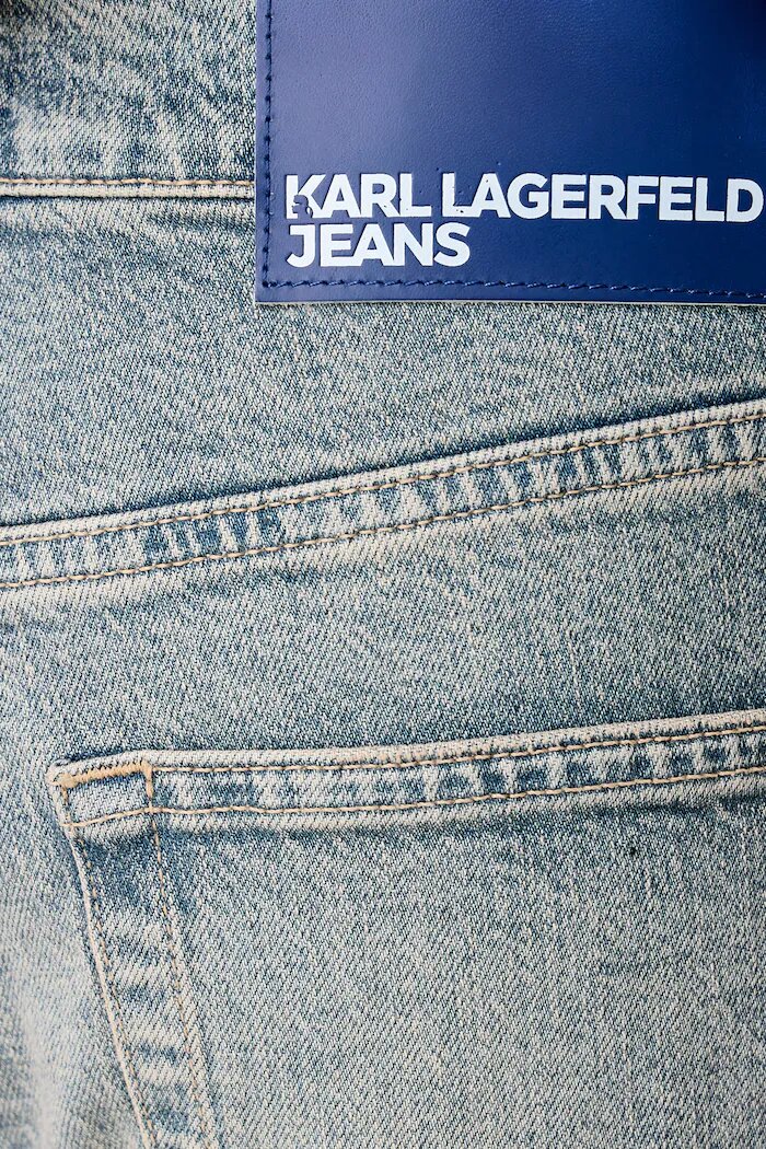 KARL LAGERFELD JEANS дънки tapered мъжки сини B4M10029