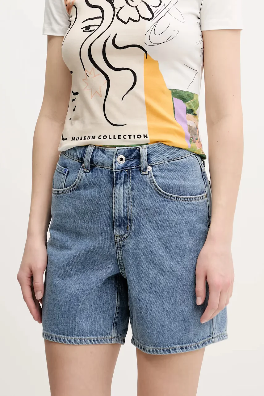 KARL LAGERFELD JEANS Дънков къс панталон