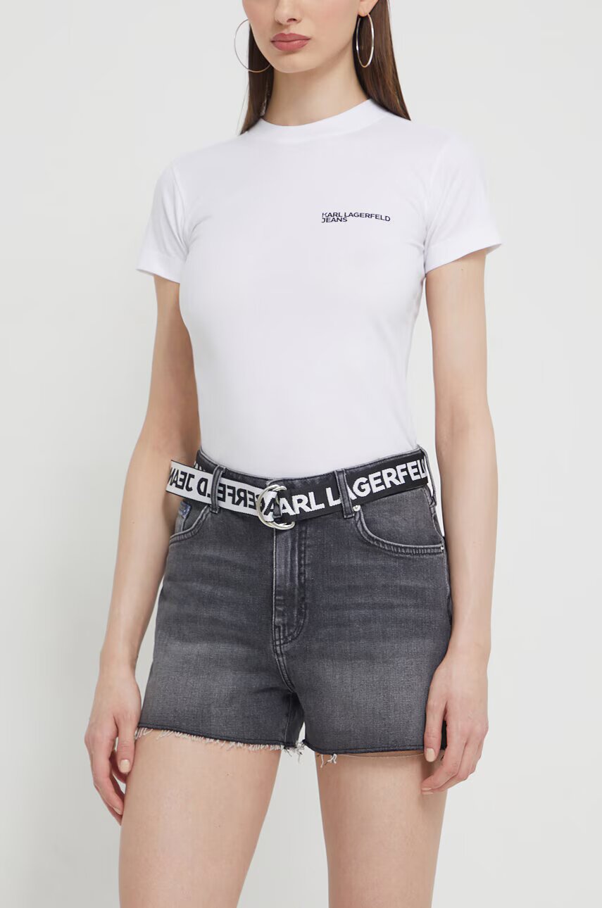 KARL LAGERFELD JEANS Дънков къс панталон