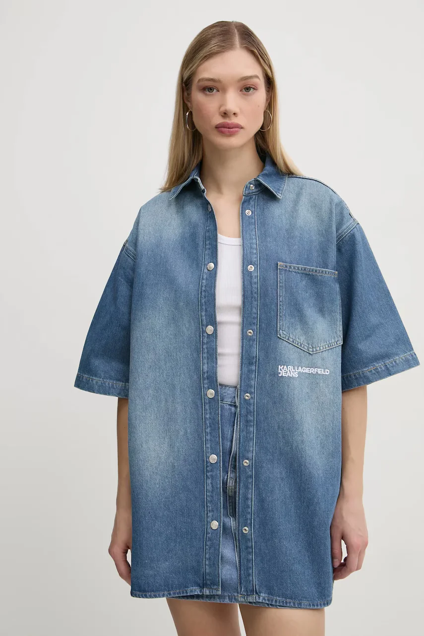KARL LAGERFELD JEANS Дънкова риза