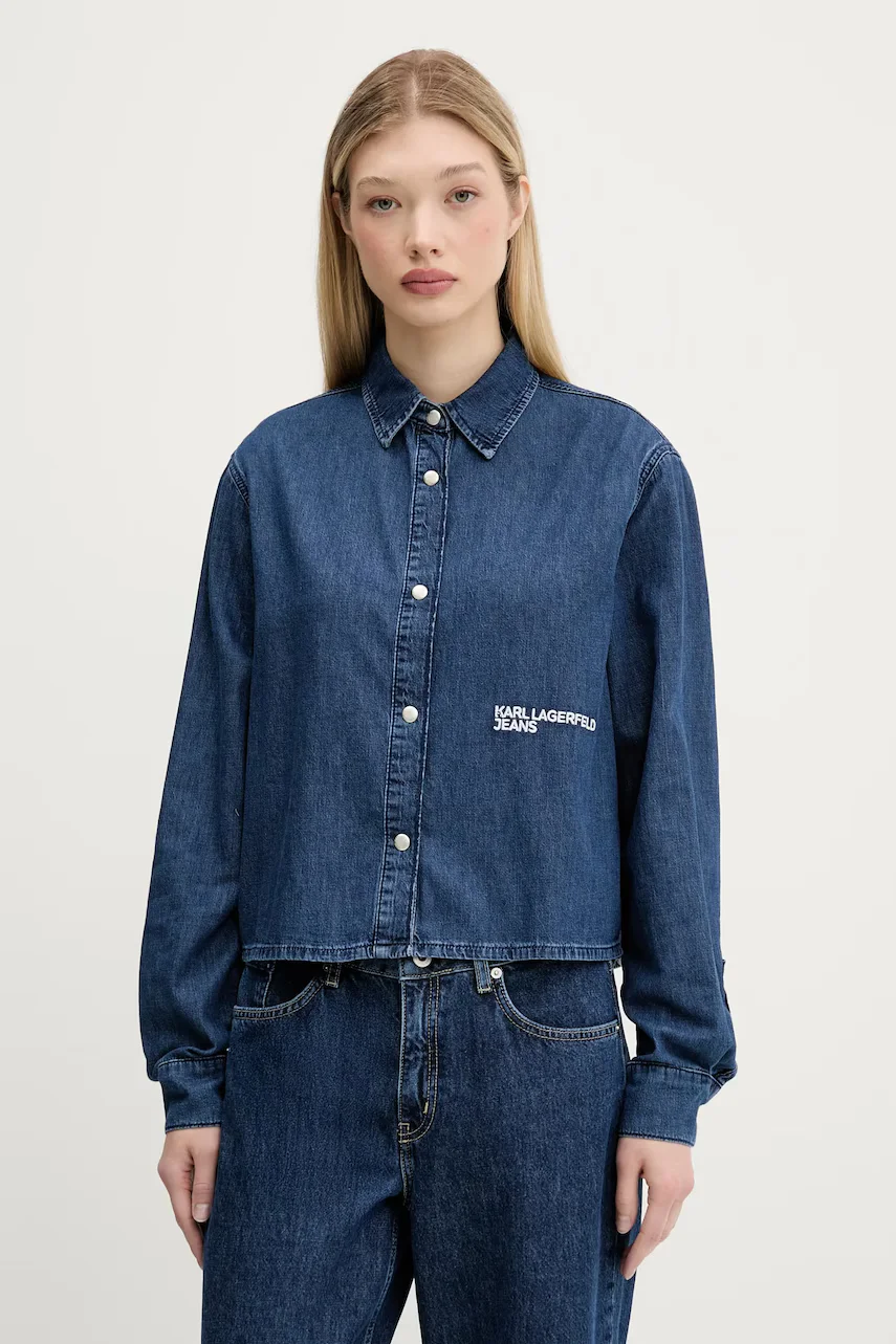 KARL LAGERFELD JEANS Дънкова риза