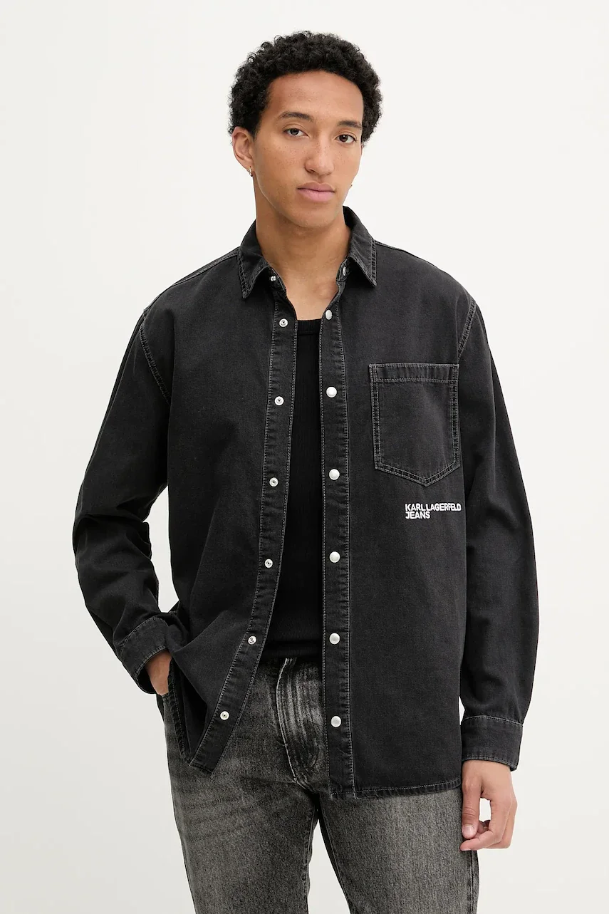 KARL LAGERFELD JEANS Дънкова риза