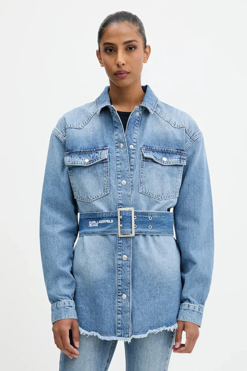 KARL LAGERFELD JEANS Дънкова риза