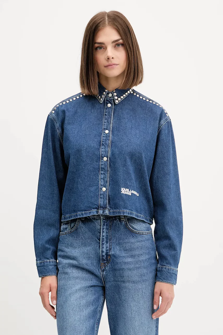 KARL LAGERFELD JEANS Дънкова риза