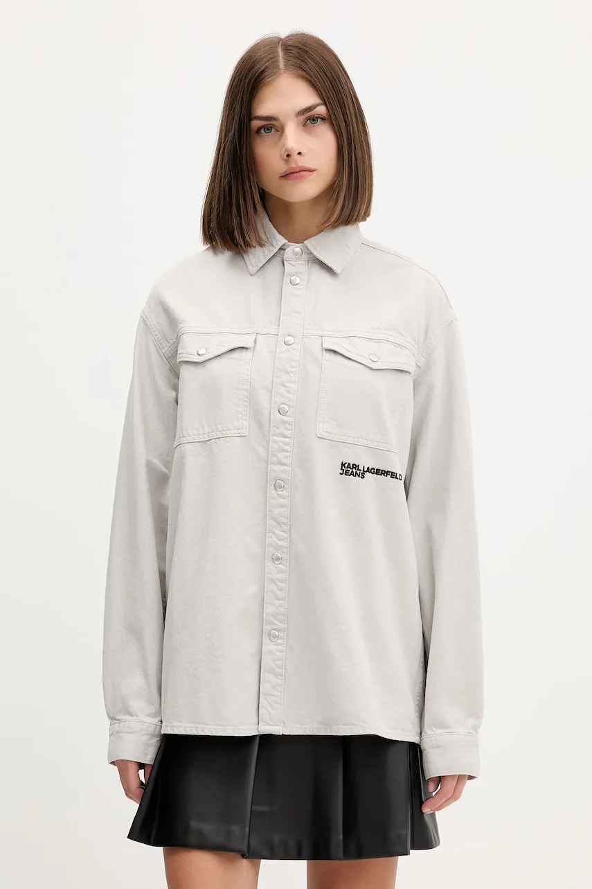 KARL LAGERFELD JEANS Дънкова риза