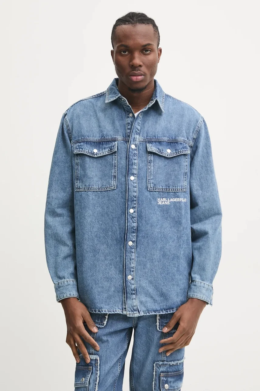 KARL LAGERFELD JEANS Дънкова риза