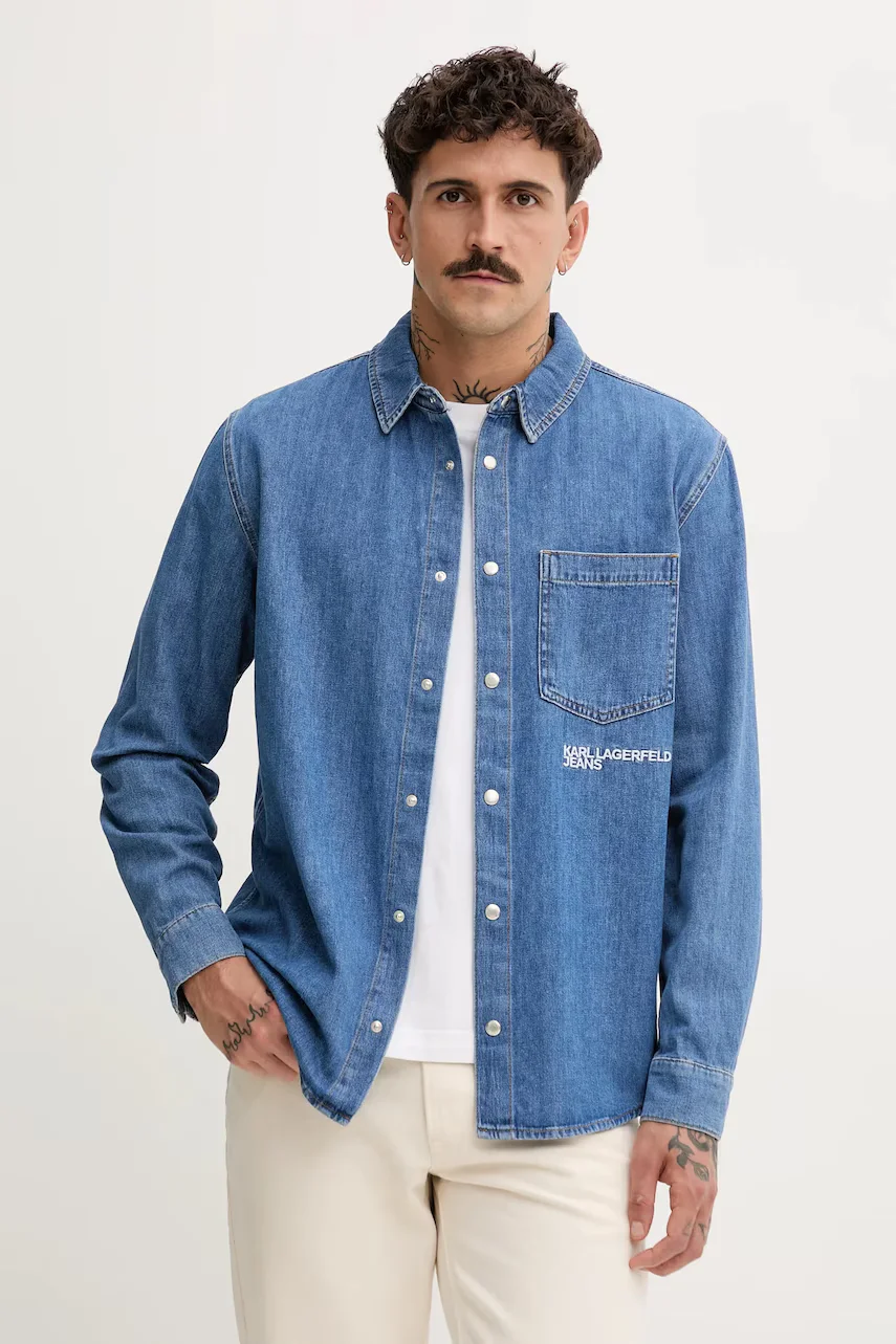 KARL LAGERFELD JEANS Дънкова риза