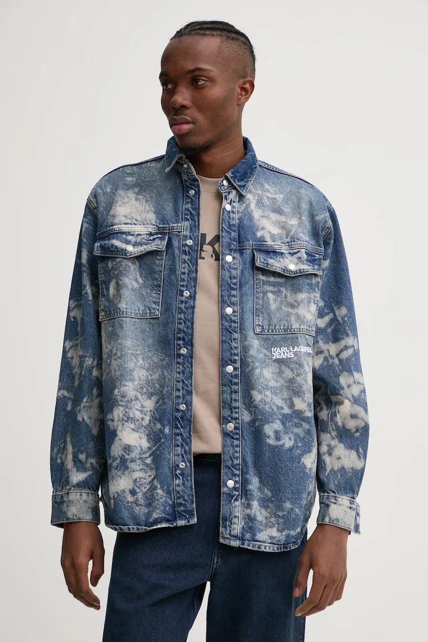 KARL LAGERFELD JEANS Дънкова риза