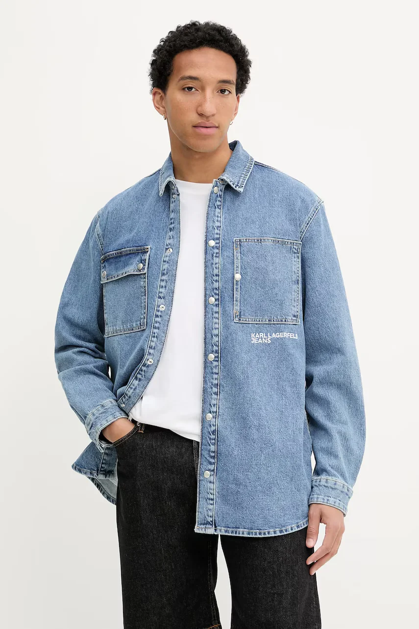 KARL LAGERFELD JEANS Дънкова риза