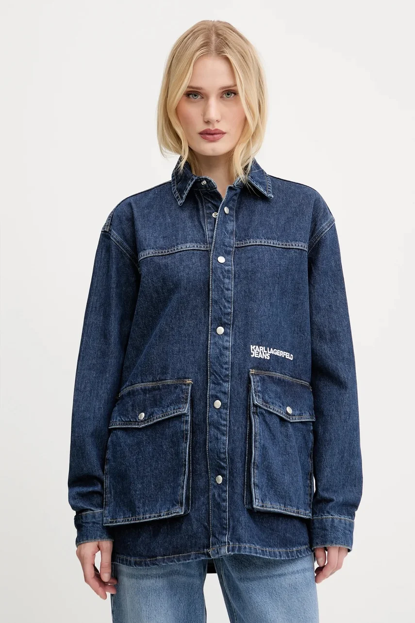 KARL LAGERFELD JEANS Дънково яке