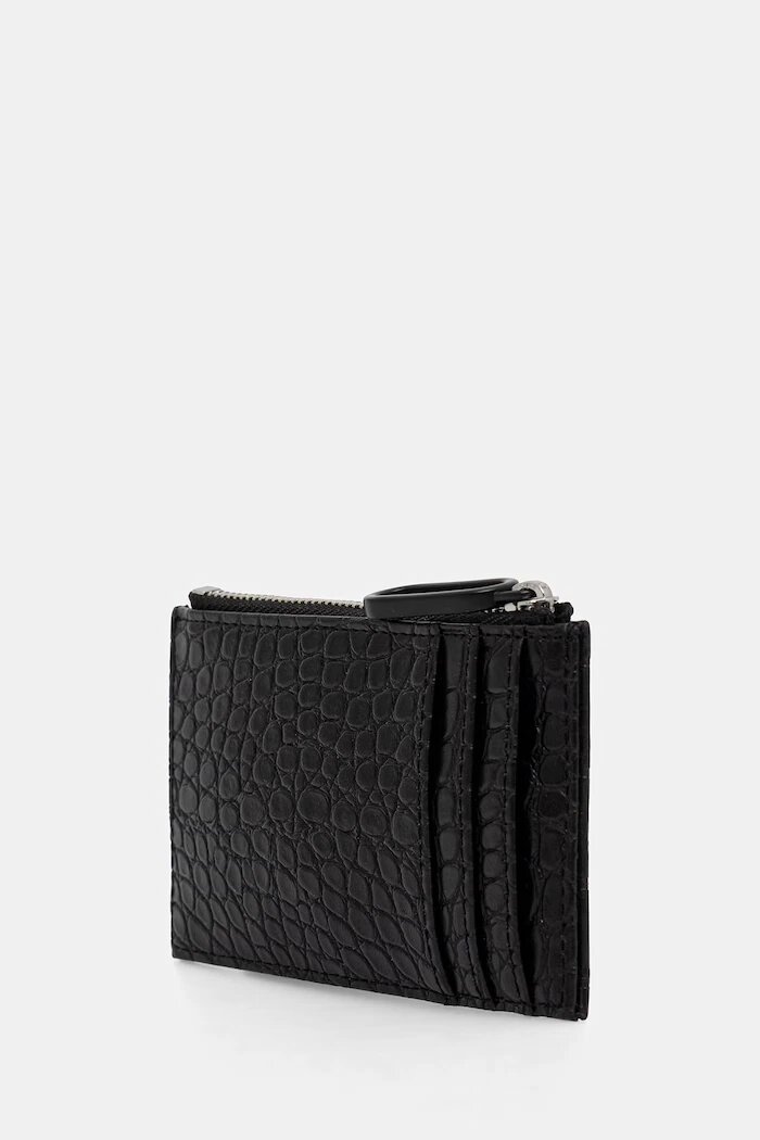 KARL LAGERFELD JEANS калъф за ключове дамски от имитация на кожа черен B3W32052