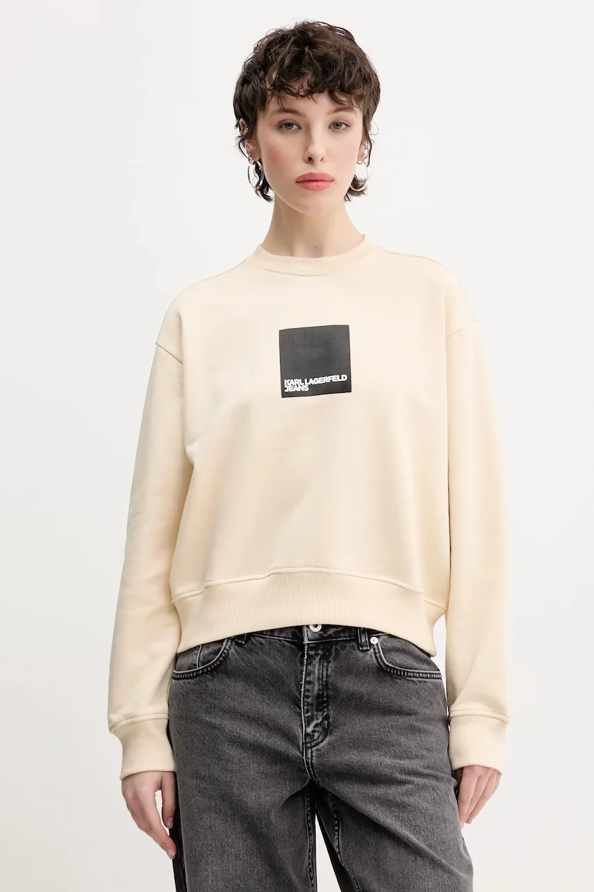 KARL LAGERFELD JEANS Памучен суичър