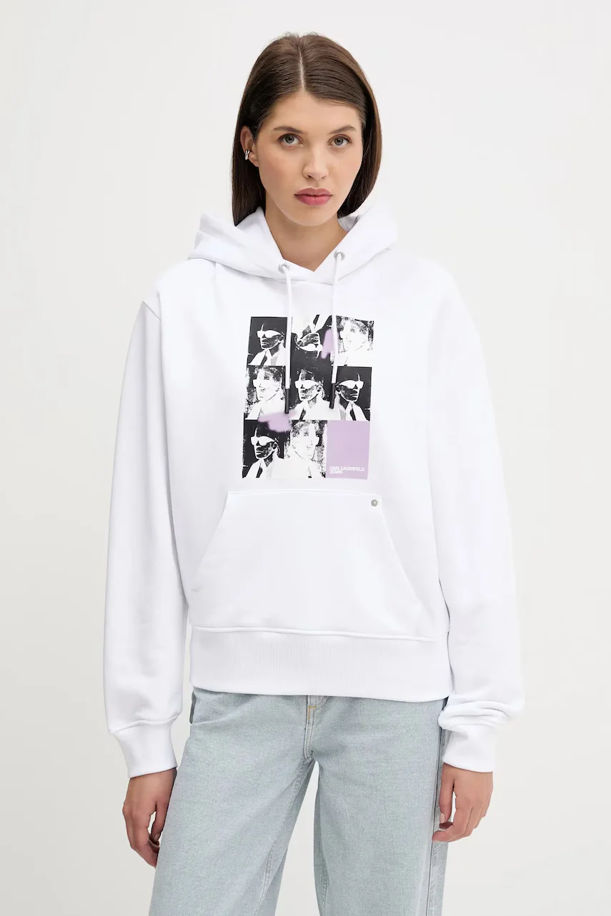 KARL LAGERFELD JEANS Памучен суичър