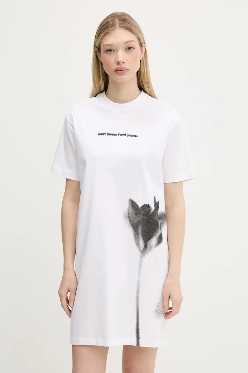 KARL LAGERFELD JEANS Памучна рокля