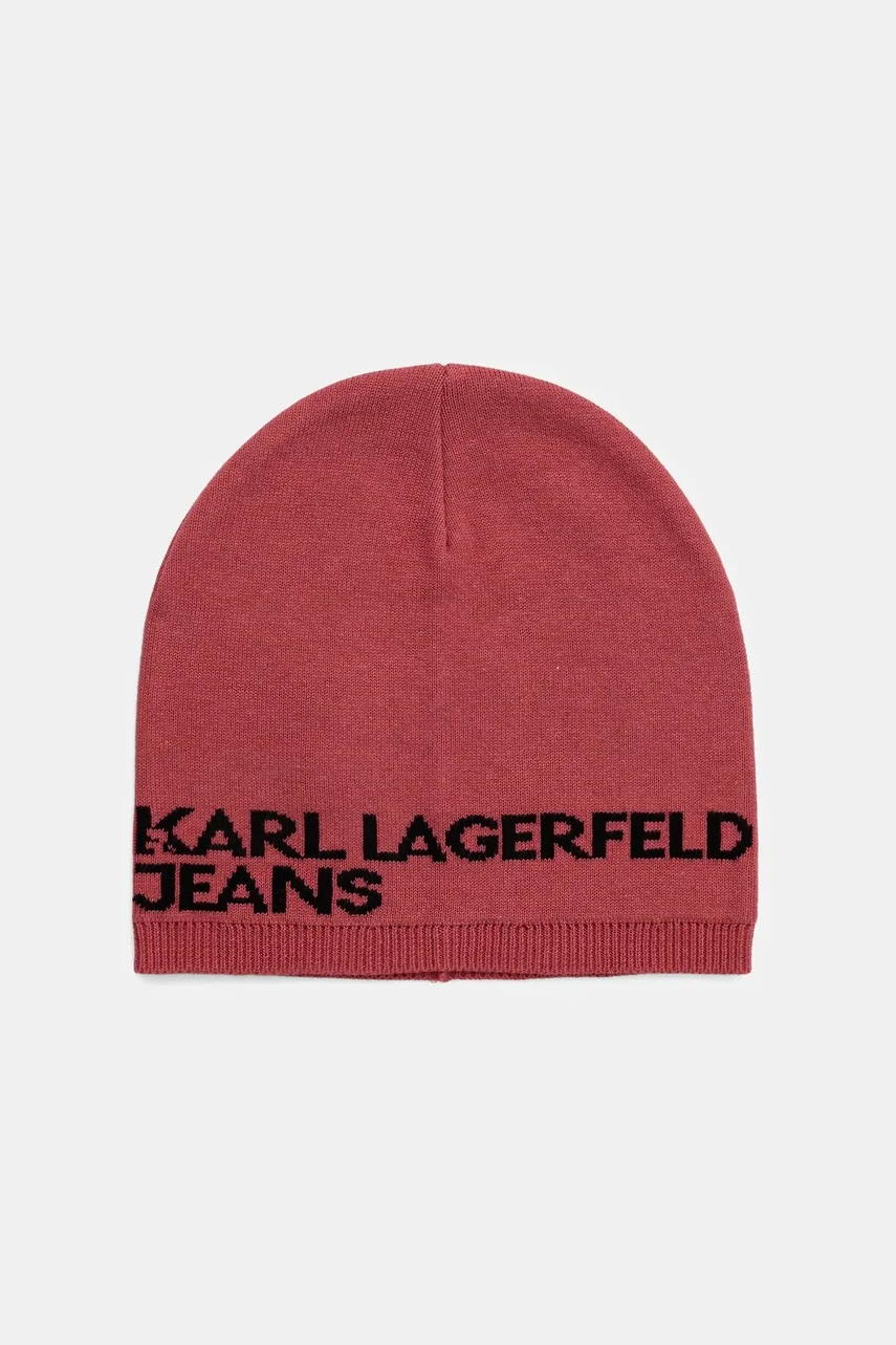KARL LAGERFELD JEANS Памучна шапка