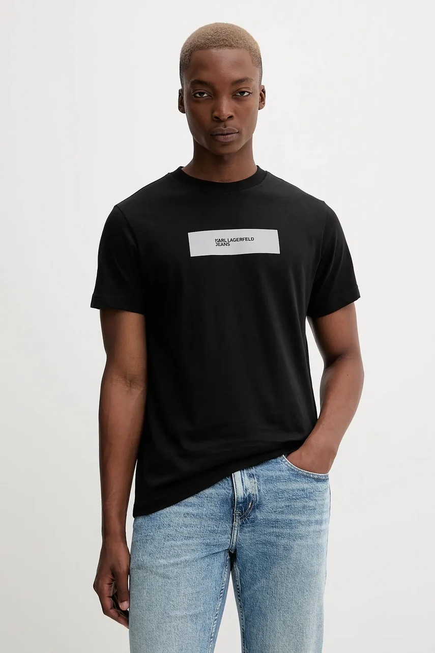 KARL LAGERFELD JEANS Памучна тениска