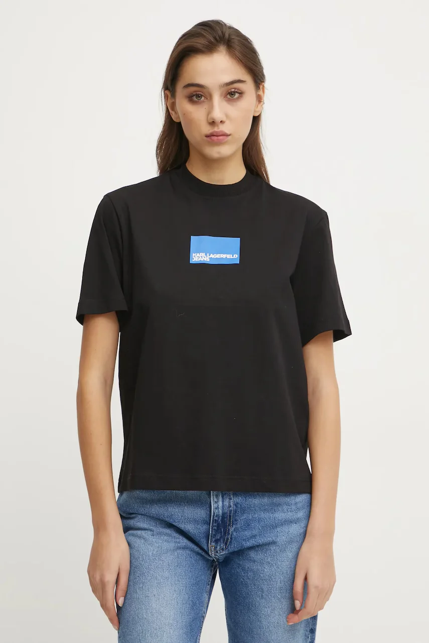 KARL LAGERFELD JEANS Памучна тениска