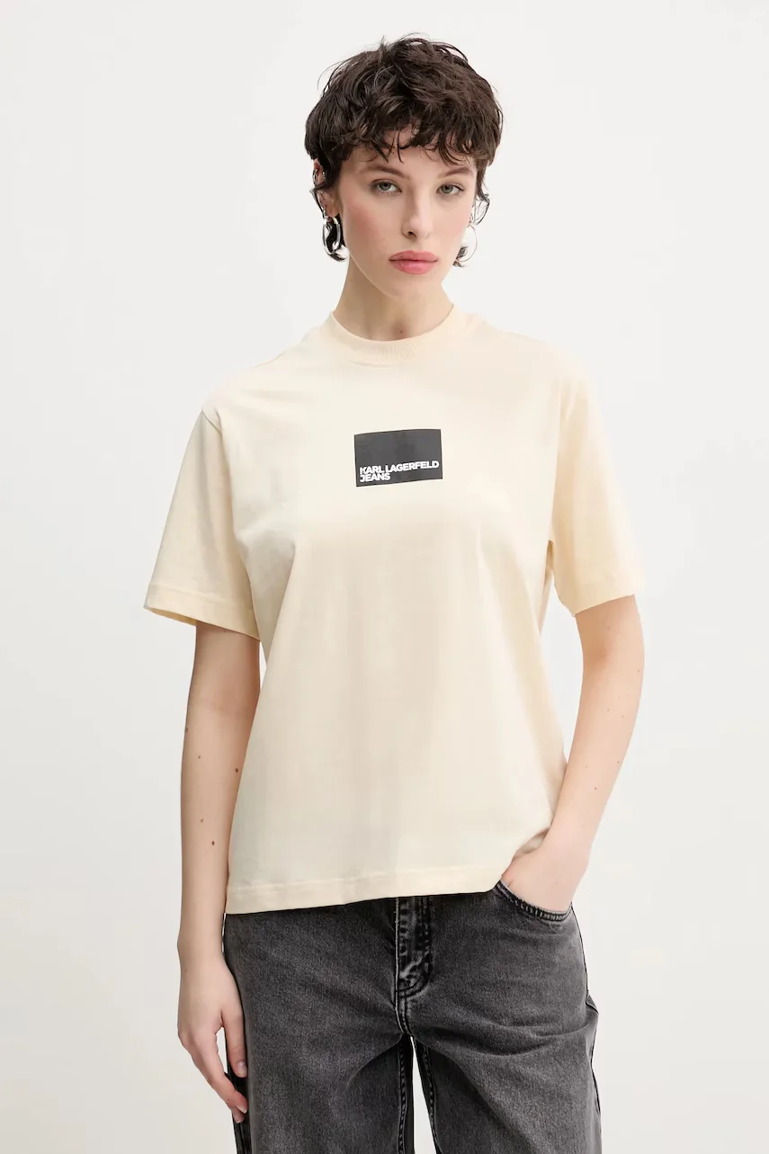 KARL LAGERFELD JEANS Памучна тениска