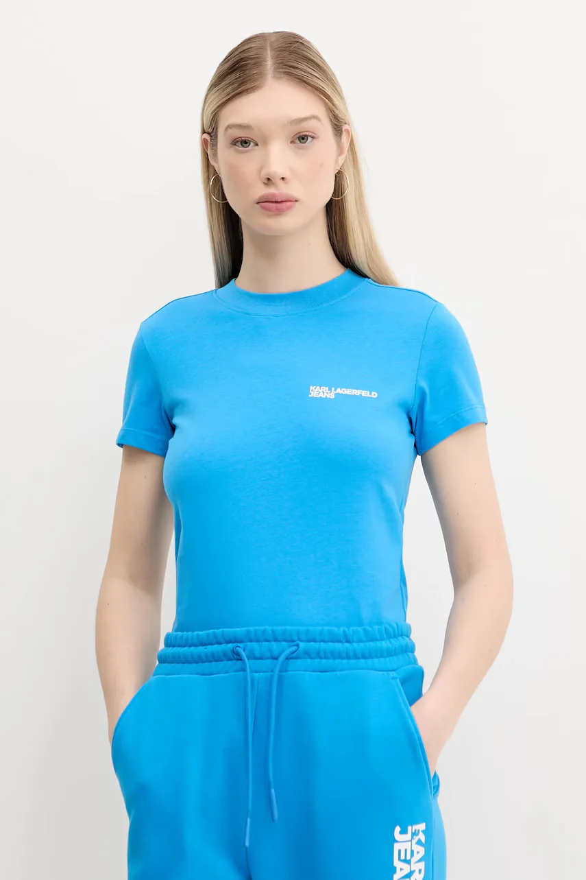 KARL LAGERFELD JEANS Памучна тениска