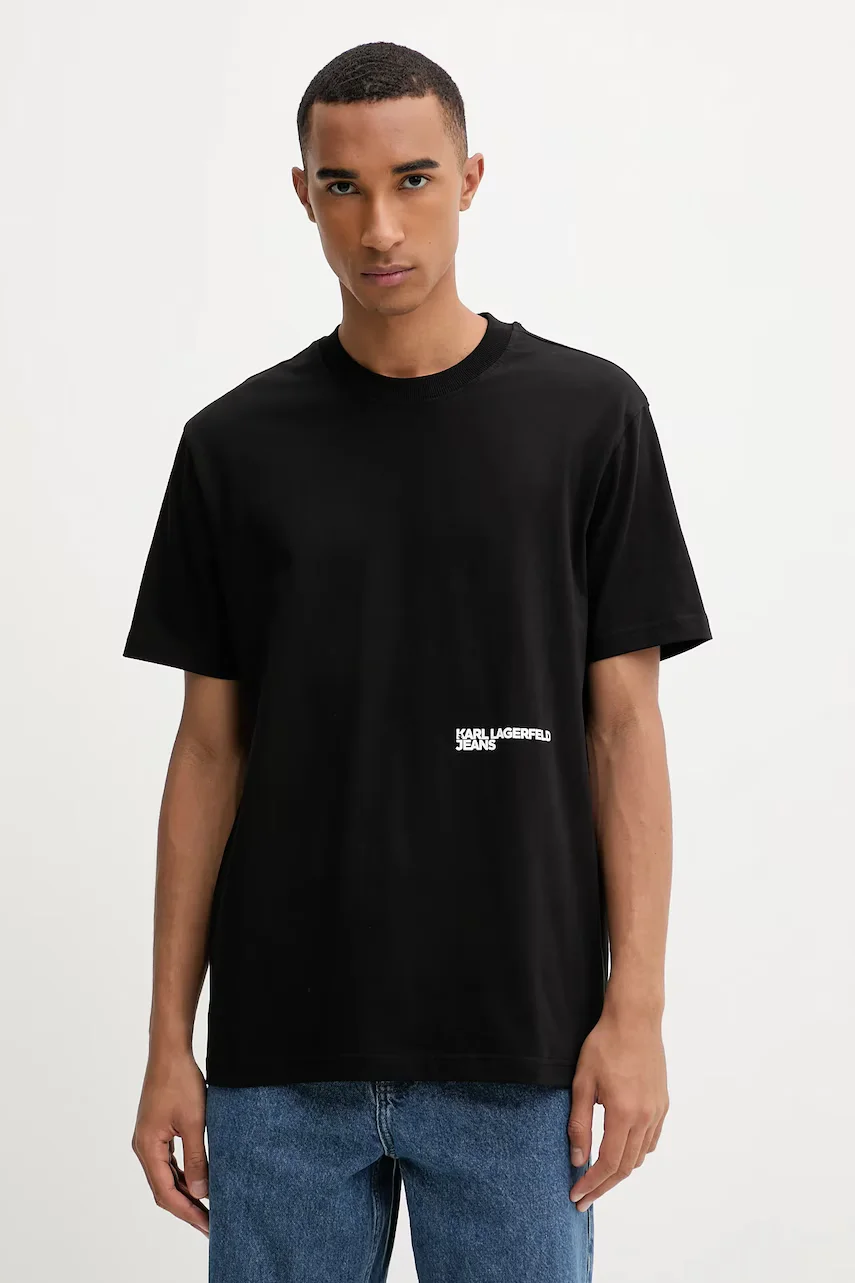 KARL LAGERFELD JEANS Памучна тениска